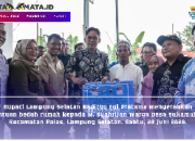 Pemkab Lampung Selatan Salurkan Bedah Rumah Untuk Warga Kurang Mampu Di Kecamatan Palas