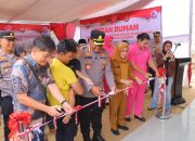 Hari Bhayangkara Ke-79, Kapolresta Bandar Lampung Resmikan Rumah Hasil Bedah Rumah Pasutri Meninggal Korban Longsor