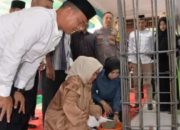 Renovasi Masjid Taqwa Natar Ditandai Peletakan Batu Pertama oleh Ketua DPRD Lamsel