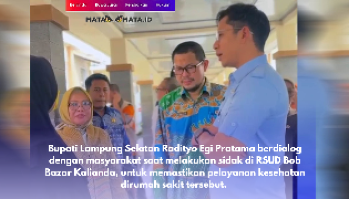 dr. Djohardi Dilantik Sebagai Plt. Direktur RSUD Bob Bazar Kalianda Komitmen Tingkatkan Pelayanan Kesehatan Secara Profesional