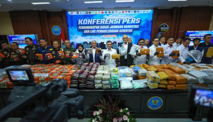 Sita Lebih Dari 500 Kg Narkotika Dalam Satu Bulan: “BNN Ungkap Modus Baru Penyeludupan Narkotika