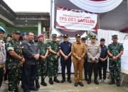 Ketua DPRD Lampung Pantau PSU Pilkada Pesawaran
