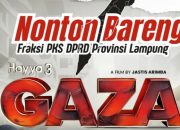 Fraksi PKS DPRD Lampung Nobar Film “Hayya 3: Gaza” Aktivitas Kepedulian Kemanusiaan