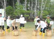 Ketua DPRD Lampung Tanam Mangrove di Pesawaran