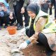 Wali Kota Eva Dwiana Letak Batu Pertama Pembangunan Rumah Sakit Penyakit Dalam