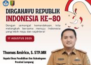 Disdikbud Lampung Mengucapkan Dirgahayu Republik Indonesia Ke-80 Tahun