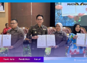 Radityo Egi Pratama Hadiri Penandatanganan Kerja Sama Jaga Desa di Kota Metro