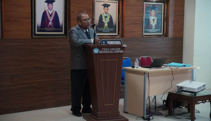 Muhamad Komarudin Resmi Raih Gelar Doktor Ilmu Lingkungan