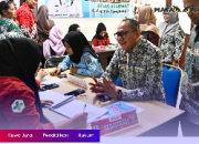 Dinkes Lampung Selatan Gelar Skrining Kesehatan ASN di Dinas Kominfo