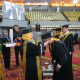 Sembilan Guru Besar Baru Unila Dikukuhkan Lewat Rapat Luar Biasa Senat
