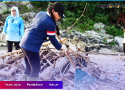 Zita Anjani Gerakkan Aksi Bersih Pantai Minang Rua Demi Pariwisata Hijau Lampung Selatan