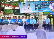 Semarak Haornas ke-42 di Lampung Selatan: ASN dan Komunitas Meriahkan dengan Senam, Voli, dan Futsal