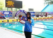 Lampung Kembali Raih Medali Perunggu dari Cabang Renang di Pornas Korpri XVII 2025