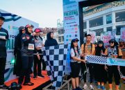 Purnama Wulan Sari Lepas Peserta Charity Run For Palestina, Lari Bersama untuk Kemanusiaan