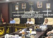 Komisi IV DPRD Lampung Gelar RDP Bahas Kontribusi CSR dan Infrastruktur