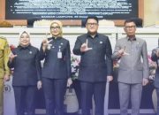 Rapat Paripurna di Ruang Sidang DPRD Provinsi Lampung