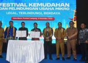 Ketua Komisi II DPRD Lampung Hadiri Festival Kemudahan dan Perlindungan Usaha Mikro