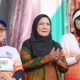 Wali Kota Eva Dwiana Lepas Bank Lampung Run 2026 di Tugu Adipura