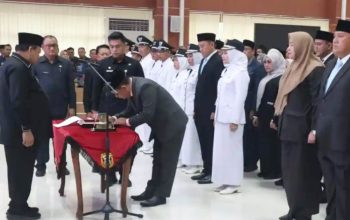 Pemkot Bandar Lampung Lantik 112 Pejabat Eselon III & IV