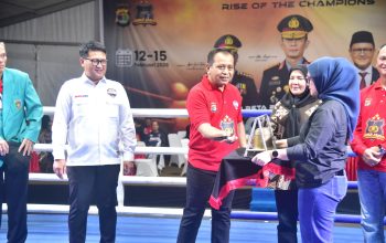 Ketua DPRD Lampung Hadiri Pembukaan Kejuaraan Tinju Amatir Polresta Bandar Lampung