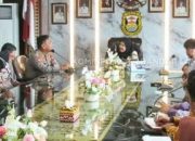 Wali Kota Eva Dwiana Terima Audiensi Dirbinmas Polda Lampung