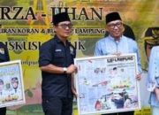 Wali Kota Bandar Lampung Hadiri Peluncuran Koran JP Lampung dan Diskusi Publik Satu Tahun Kepemimpinan Pemprov