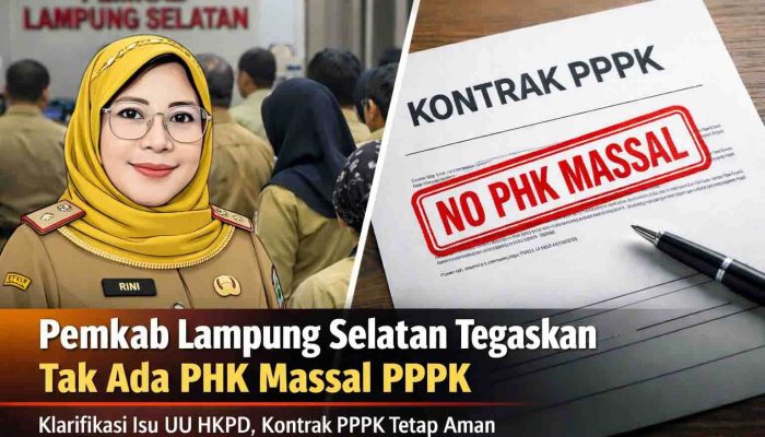Heboh UU HKPD, Pemkab Lamsel Tegaskan Tak Ada PHK Massal PPPK