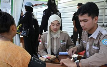 Mahasiswa Ilmu Komunikasi Unila Gelar Aksi Sosial COMMUNICARE, Libatkan 350 Warga
