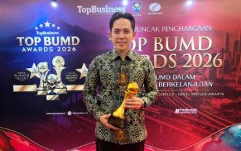 Perumda Tirta Jasa Lampung Selatan Tembus Bintang 4 di Ajang TOP BUMD Awards 2026