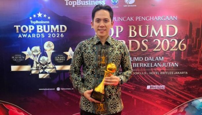 Perumda Tirta Jasa Lampung Selatan Tembus Bintang 4 di Ajang TOP BUMD Awards 2026