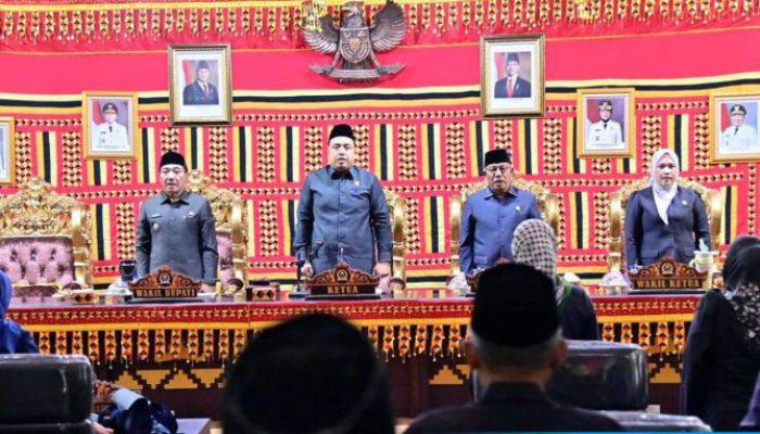 Paripurna DPRD Lampung Selatan Bahas Rekomendasi LKPJ 2025