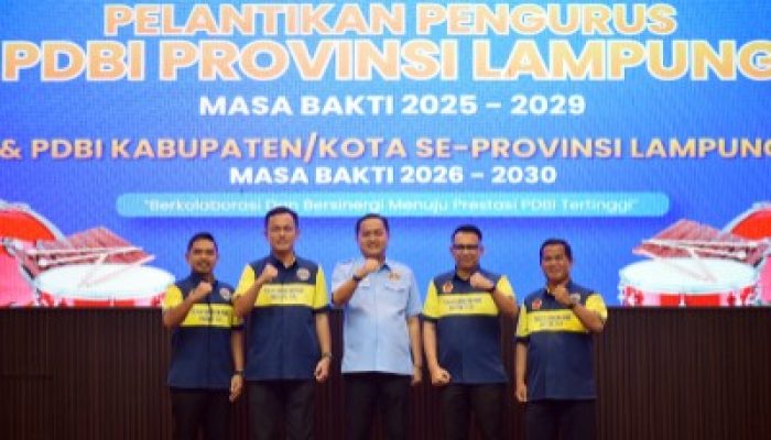 PDBI Lampung Selatan Resmi Dipimpin Hendry Kurniawan, Prestasi Nasional Dibidik