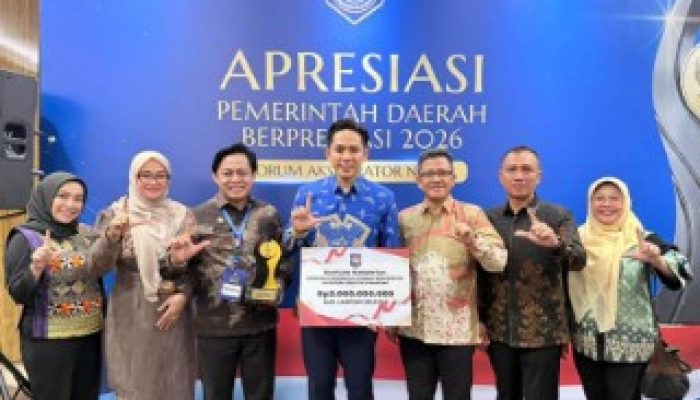 Dari Daerah ke Nasional, Lampung Selatan Raih Runner-Up Creative Financing