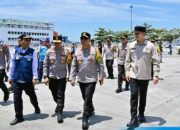 Radityo Egi Pratama Dampingi Dedi Prasetyo Tinjau Arus Mudik Merak–Bakauheni