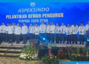 Bupati Lampung Selatan Radityo Egi Pratama Dilantik Jadi Waketum Aspeksindo 2025–2030