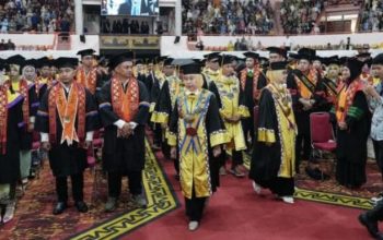 Unila Wisuda 674 Lulusan, Tantangan Serapan Kerja dan Mutu Pendidikan Menguat