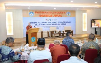 Unila Perkuat Jejaring Ilmu Sosial, 29 PTN Barat Bahas Pembangunan Berkelanjutan