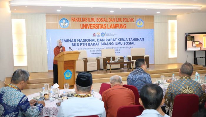 Unila Perkuat Jejaring Ilmu Sosial, 29 PTN Barat Bahas Pembangunan Berkelanjutan