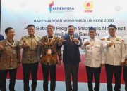 Gebernur Sebut Rakernas KONI Jadi Momentum Kebangkitan Olahraga Lampung