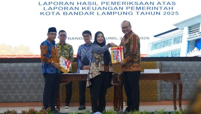 Pemkot Bandar Lampung Kembali Raih WTP, Jadi Kabar Bahagia Bagi ASN