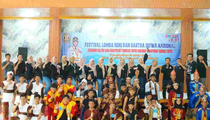 Sukses Digelar, ini Daftar Juara FLS3N Bandar Lampung