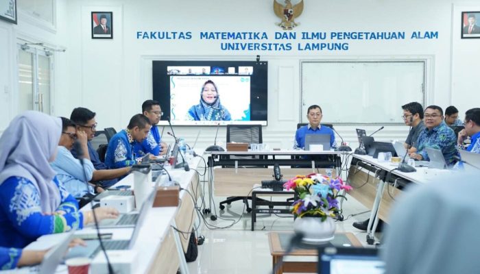 FMIPA Unila Tancap Gas Raih Standar Internasional, Pengukuran Kompetensi Lulusan Jadi Fokus