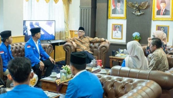 Temui Gubernur dan Wagub Lampung, PMII Bawa Rekomendasi Strategis Sektor Pendidikan hingga Pertanian