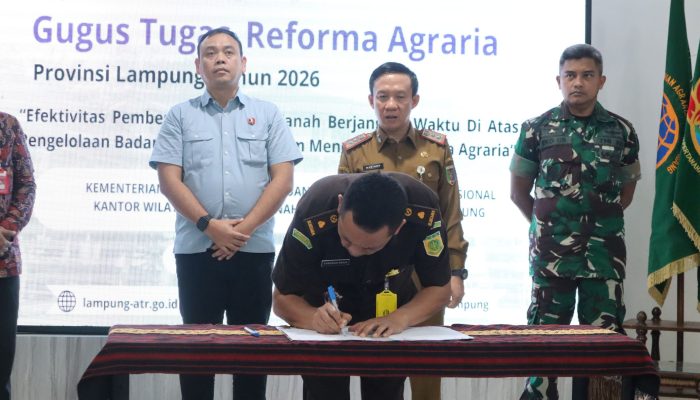 Kolaborasi Multisektoral Diperkuat, Lampung Wujudkan Reforma Agraria untuk Kesejahteraan Rakyat