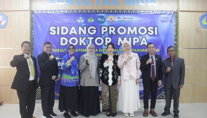 Riset Thalassemia Antar Dokter dan Ilmuwan Unila Berbuah Gelar Doktor, Hadirkan Model Prediksi Keparahan Penyakit