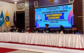 Disertasi Doktor FKIP Unila Dorong Kebijakan Pendidikan Memperhatikan Kesejahteraan dan Kepercayaan Diri Guru