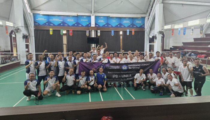 Unila-IPB Adu Sportivitas, Laga Bulu Tangkis Jadi Jembatan Kolaborasi Antar Kampus