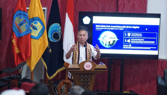 Kementerian HAM Jemput Aspirasi Publik di Unila, Revisi UU HAM Disiapkan Hadapi Tantangan Zaman
