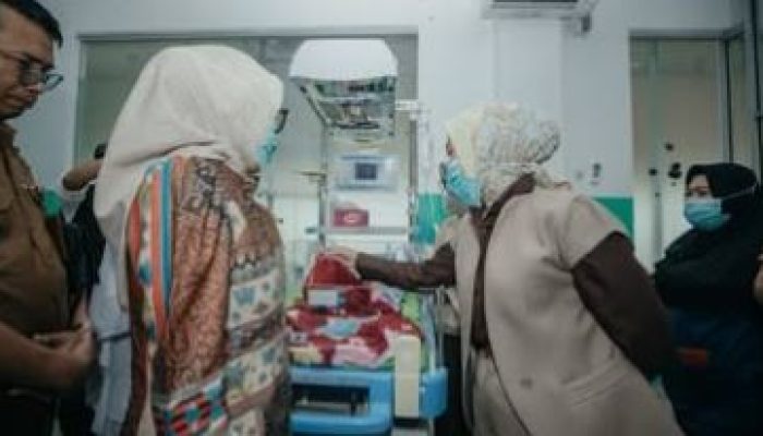 Kunjungi Bayi Kembar Siam, Purnama Wulan Sari Apresiasi Tim Medis RSUDAM