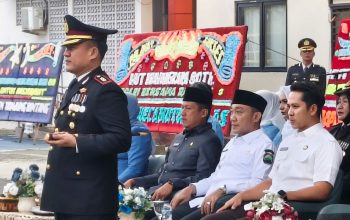 Wakili Ketua DPRD, Farizal Purba Hadiri Peringatan Hari Bhayangkara Ke-80 di Polres Lampung Selatan